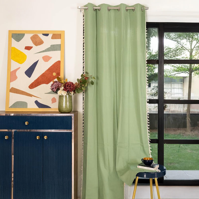 Urban Space Aura Curtain - Sage Green media 2