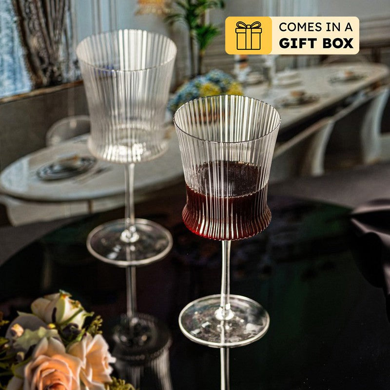 Ravelle Wine Glass(270 mL) - Set Of Two