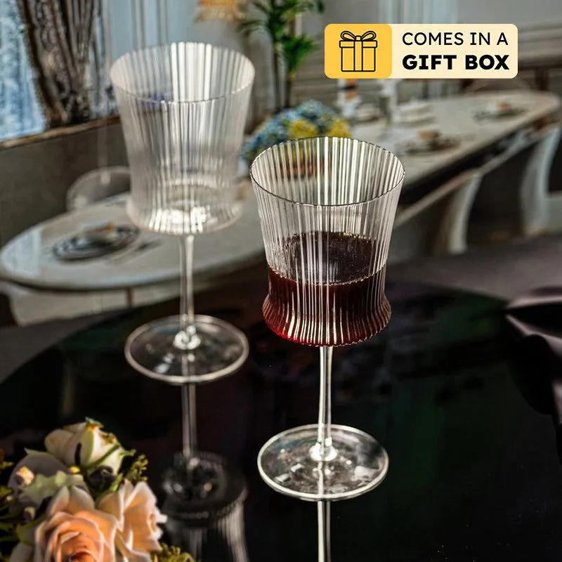 Ravelle Wine Glass(270 mL) - Set Of Two media 1