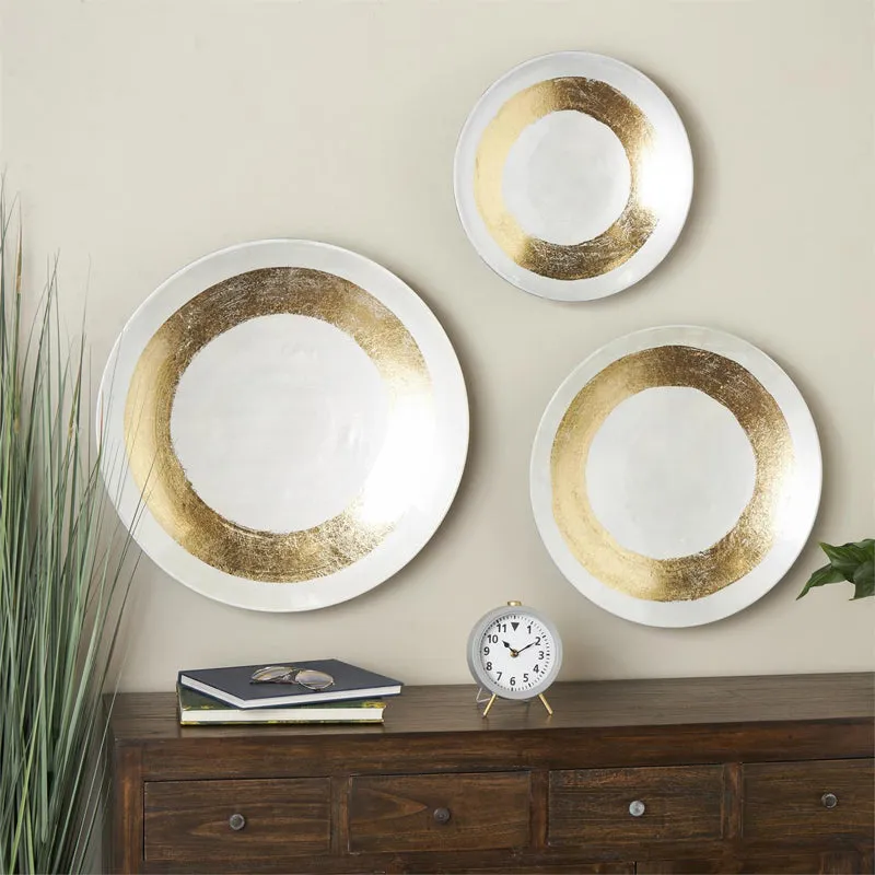 Circle & Void Wall Plate - Set Of Three media 1