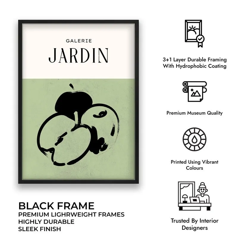 Galerie Jardin Canvas Wall Painting With Black Frame media 8
