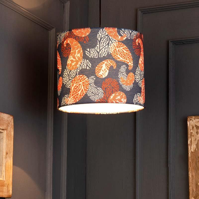 The Paisley Play Fabric Ceiling Lamp media 3