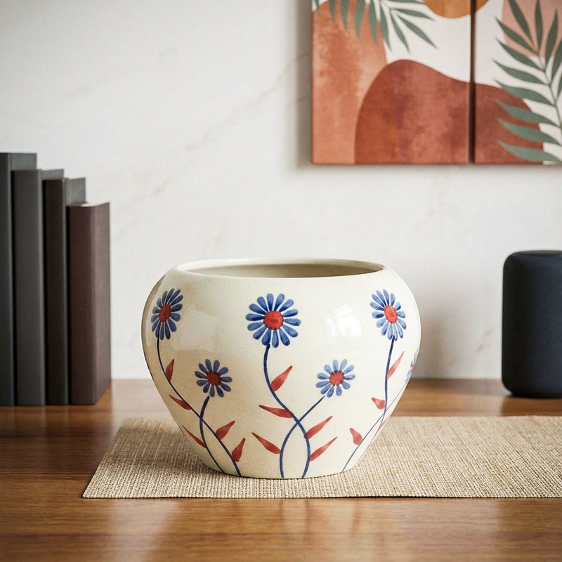 Trisha Floral Planter