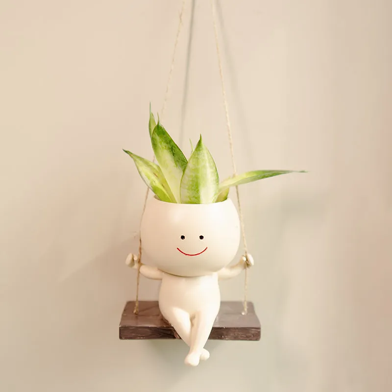 Swing n Grow Resin Planter media 4