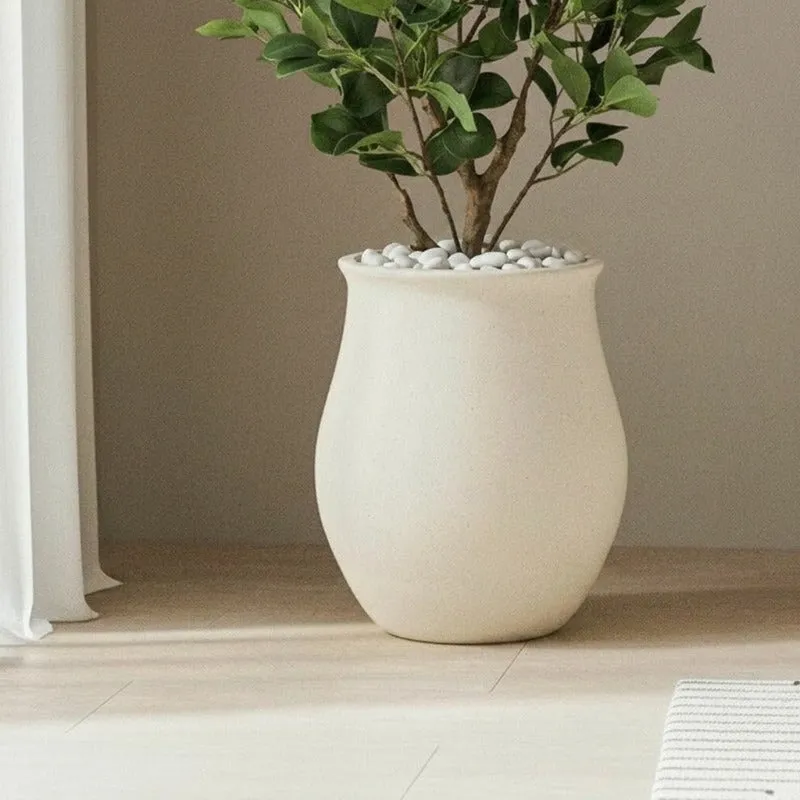 Porcela Floor Planter - Off White media 7