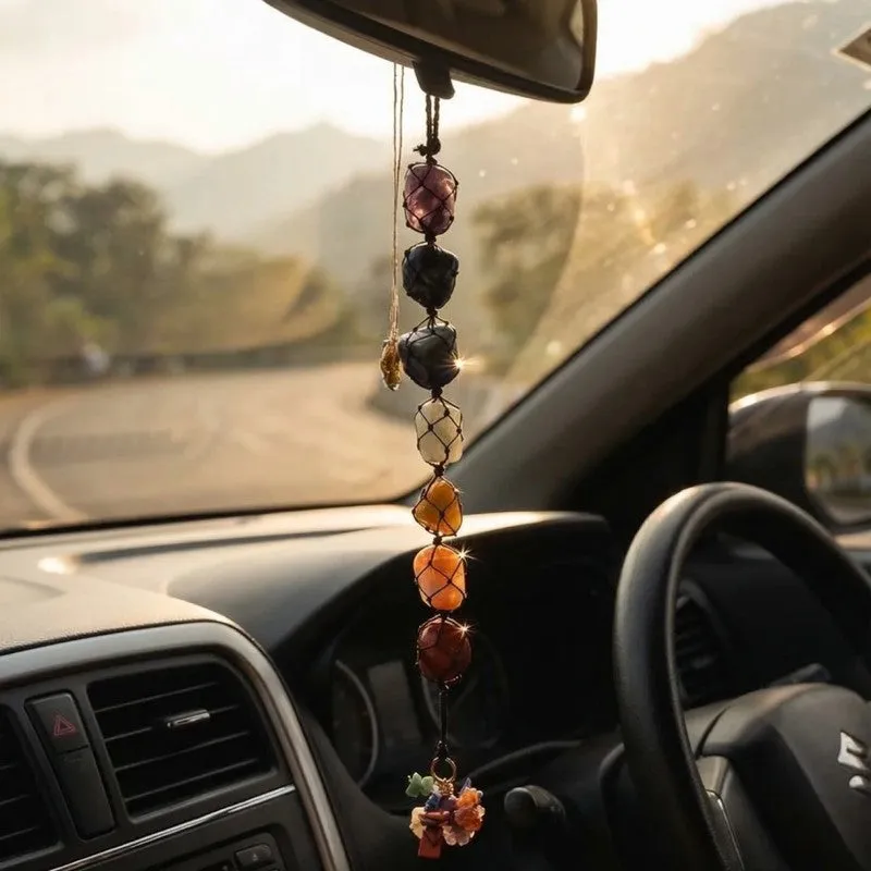 Zen Drive Spiritual Crystal Wall Accent - Multicolor media 3
