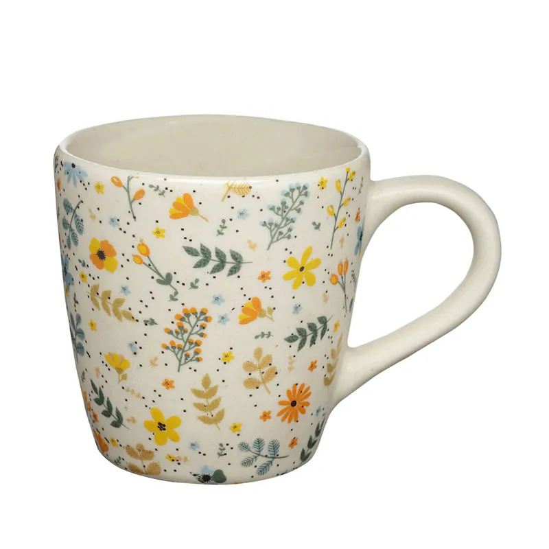 Peony Ceramic Tea Cup (220 mL Each) - Set Of Six media 4