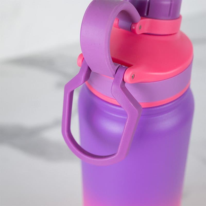 Serene Sip Hot & Cold Thermos Water Bottle (Pink & Purple) - 800 mL media 5