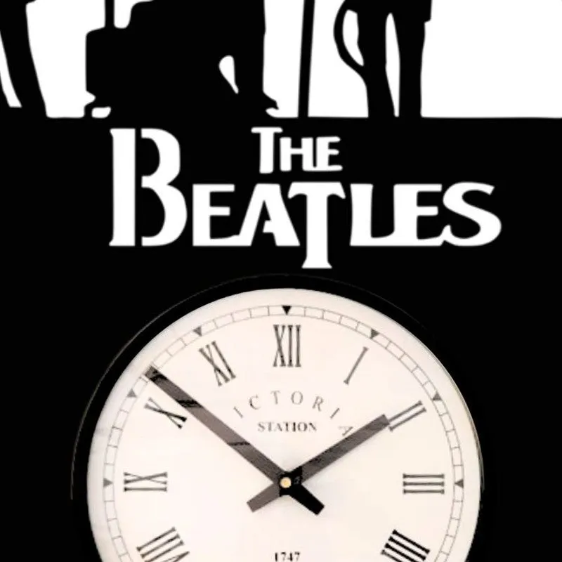 Beat Steel Analog Wall Clock - Black media 5