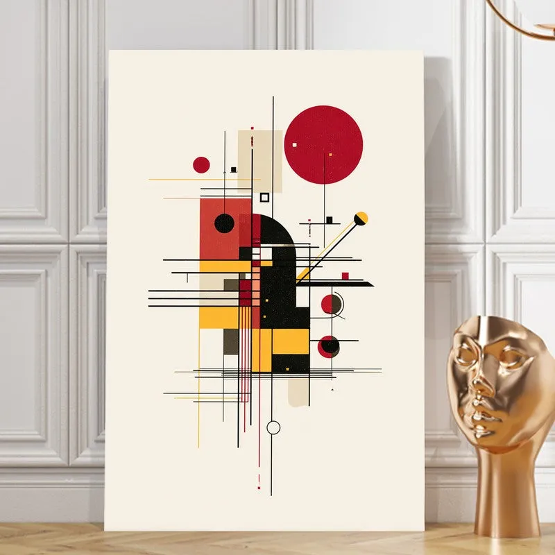 GeoFrame Abstract Canvas Wall Art media 7