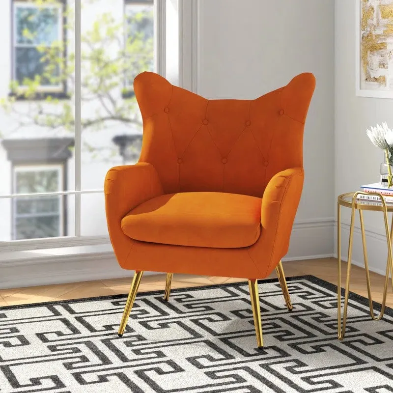 Dawson Lounge Chair - Orange media 1