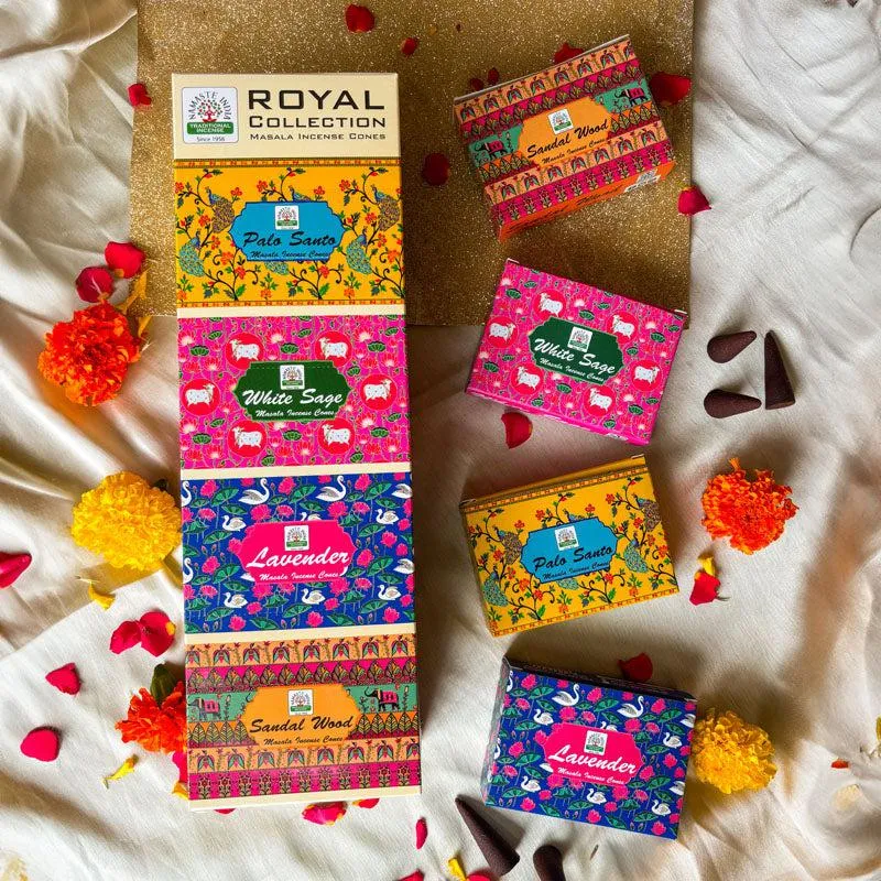 Royal Serenade Dhoop Cones - Pack Of Four media 1