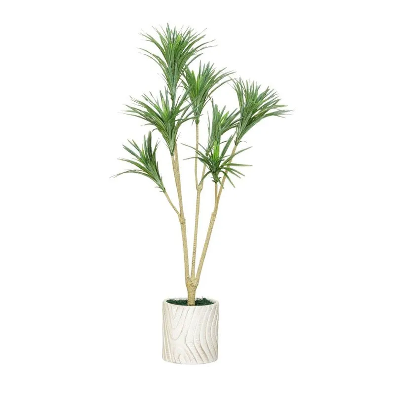 Artificial Red Yucca Plant Without Pot - 5.2 Feet media 5