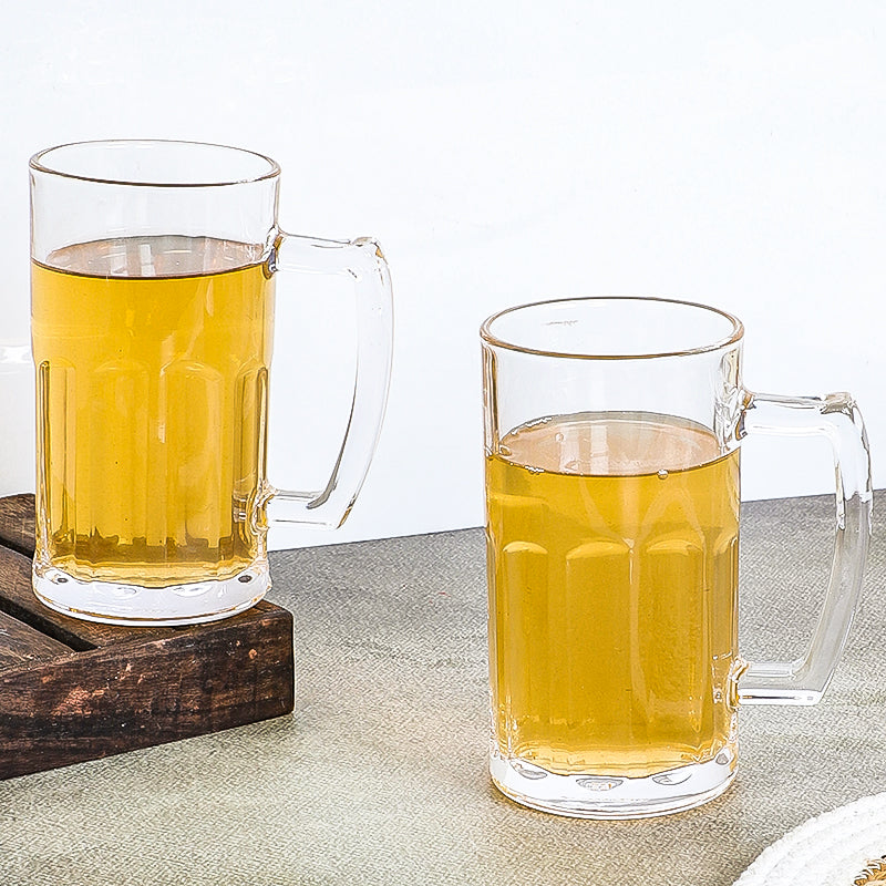 Lukyan Beer Mug (600 ML) - Set Of Two