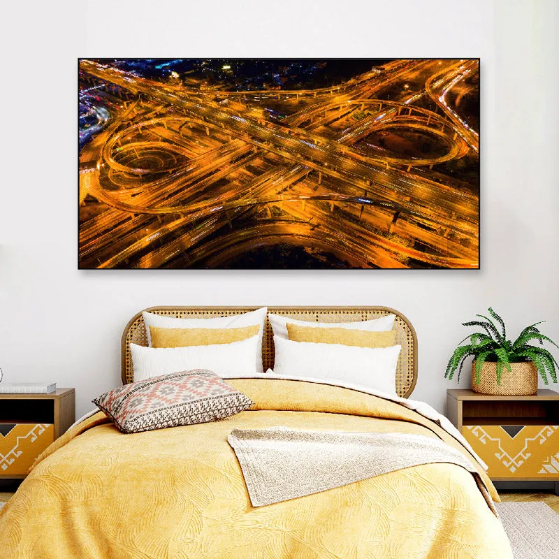 Highway Rush Canvas Wall Painting media 1