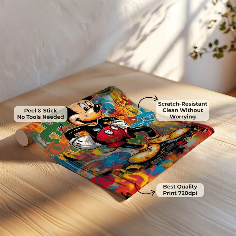 Colorful Mickey Wall Poster media 8