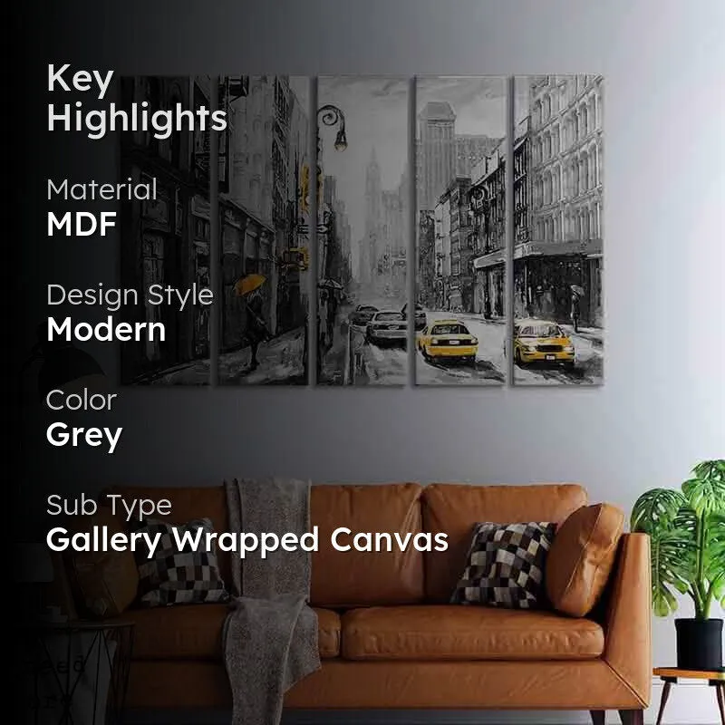Hustle Culture Wall Art - Five Piece Set media 2