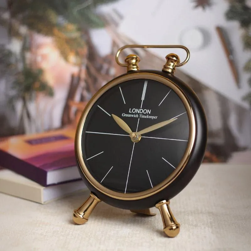 Manera Table Clock - Black media 1
