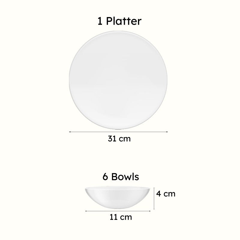 Autumn Desire Dinner Set - 7 Piece Set image 7