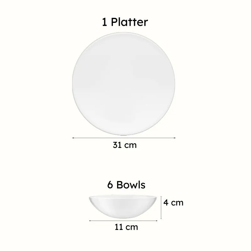 Autumn Desire Dinner Set - 7 Piece Set media 7