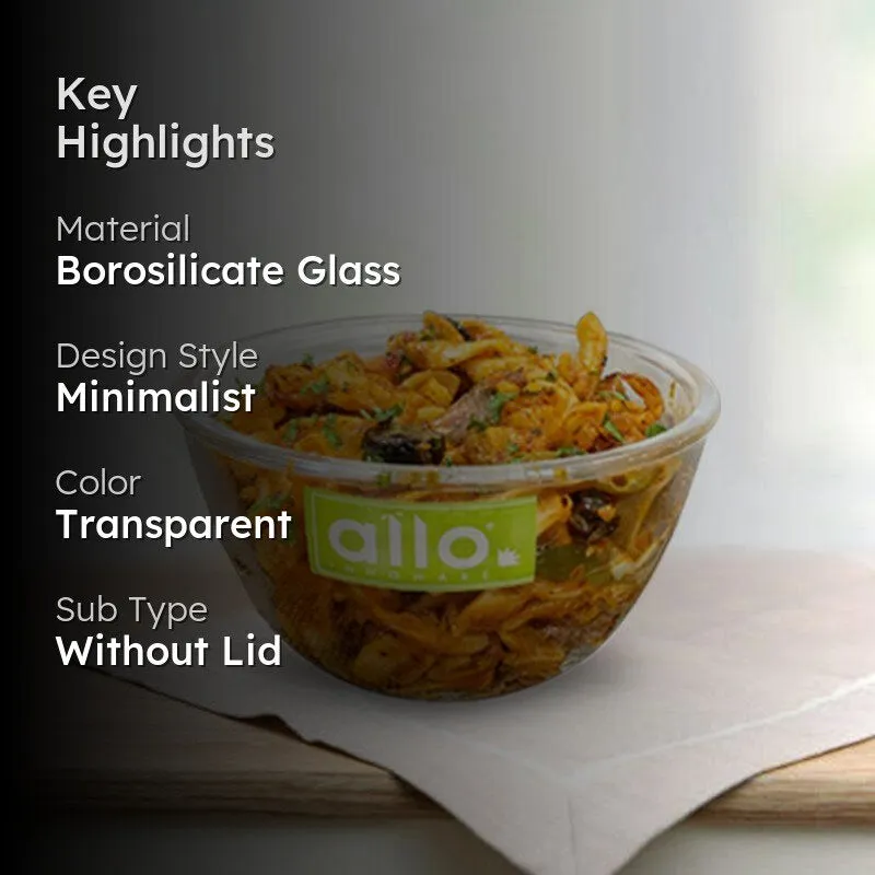 Nyra Glass Mixing Bowl - 500 mL media 2