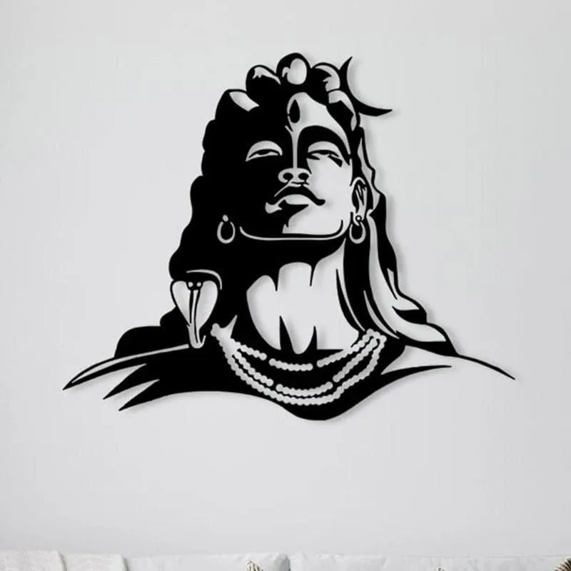 Adiyogi Bless Iron Wall Accent media 3