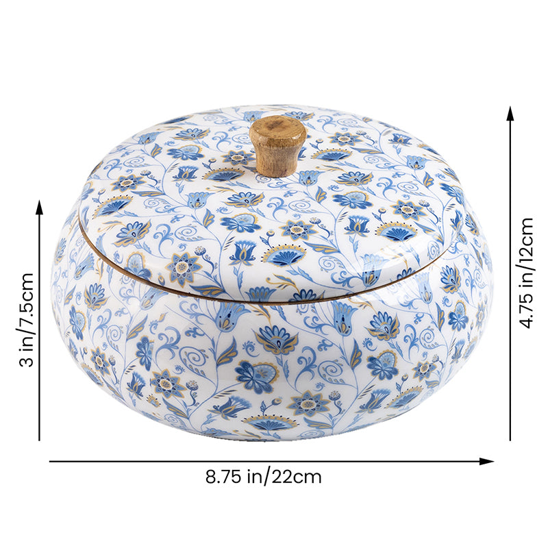 Chintz Charm Mango Wood Casserole media 6