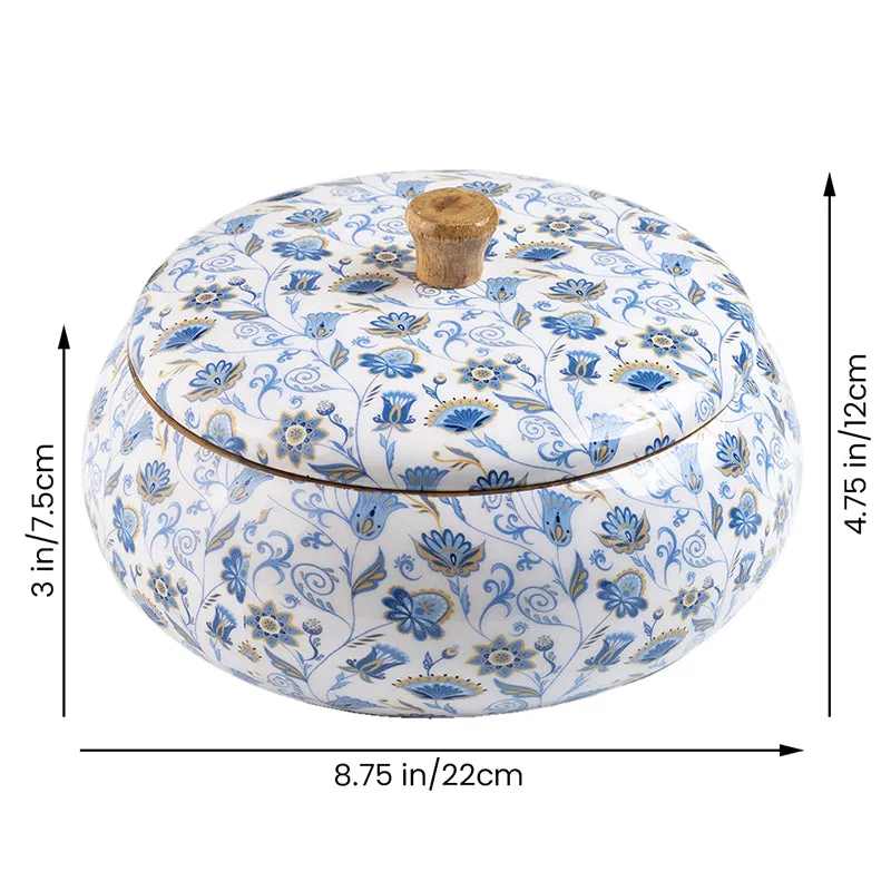 Chintz Charm Mango Wood Casserole media 6