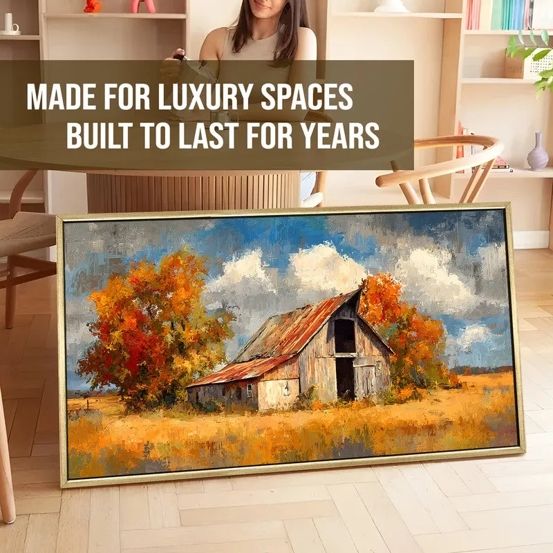 Prairie Edge Canvas Wall Painting With Frame media 5