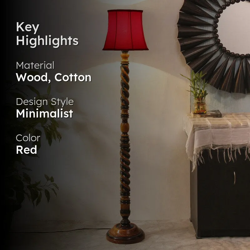 ConicalCurve Floor Lamp (Red) media 2