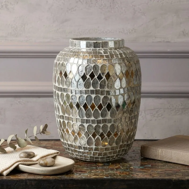 Polaris Mosaic Short Vase media 1