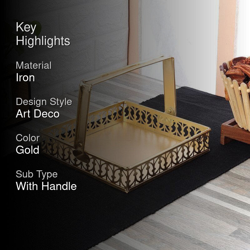 Arsh Square Iron Storage Basket media 2
