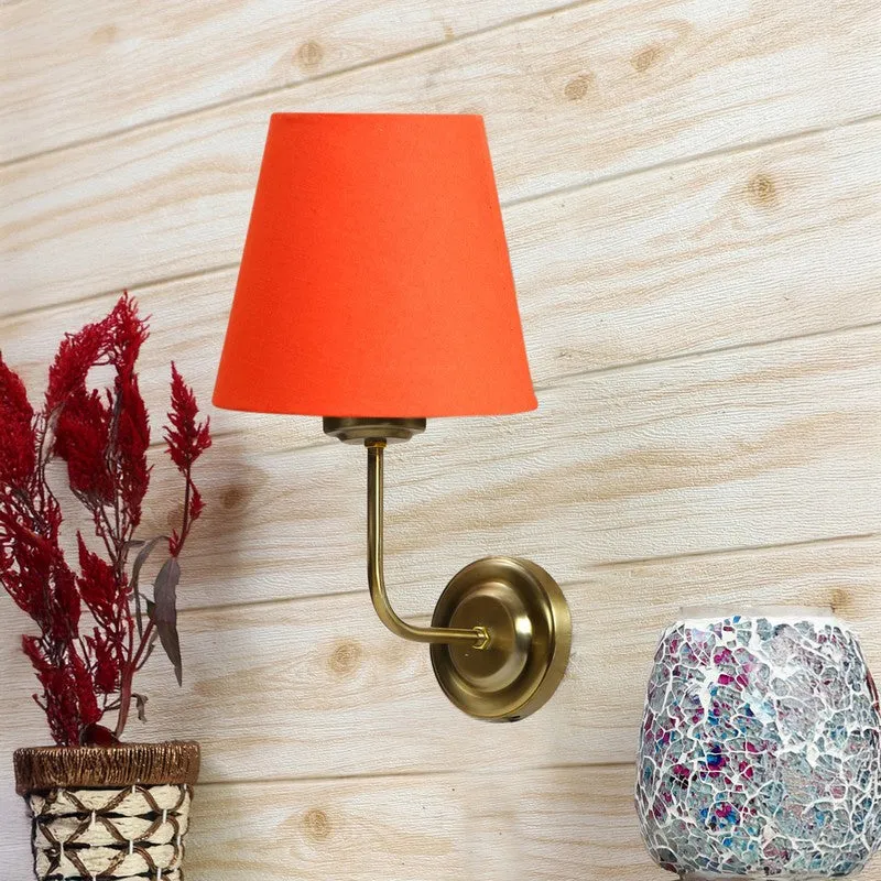 Lumoire Cone Metal Wall Lamp - Gold,Orange media 3