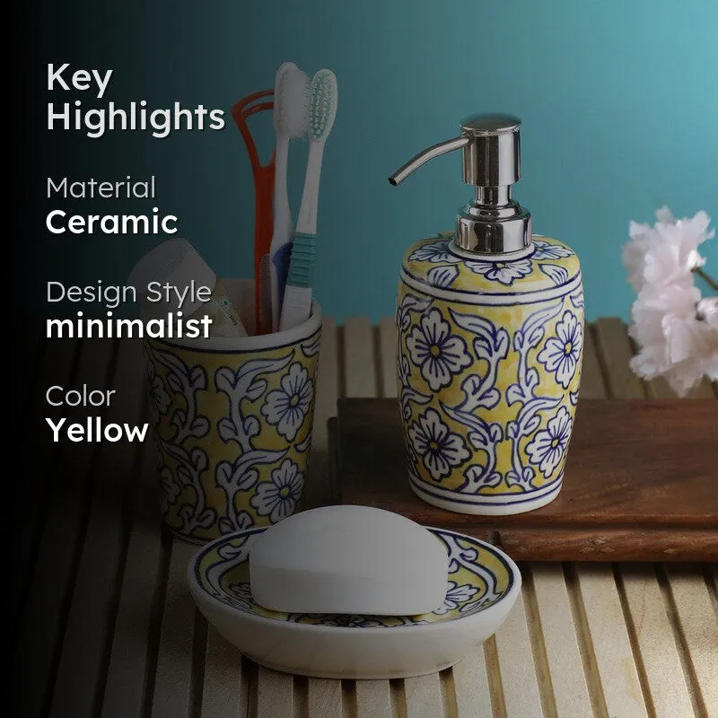 Compact & Stylish Bathroom Set - Three Piece Set media 2