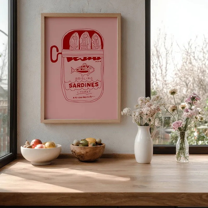MonoPink Archival Canvas Wall Art - Brown media 6