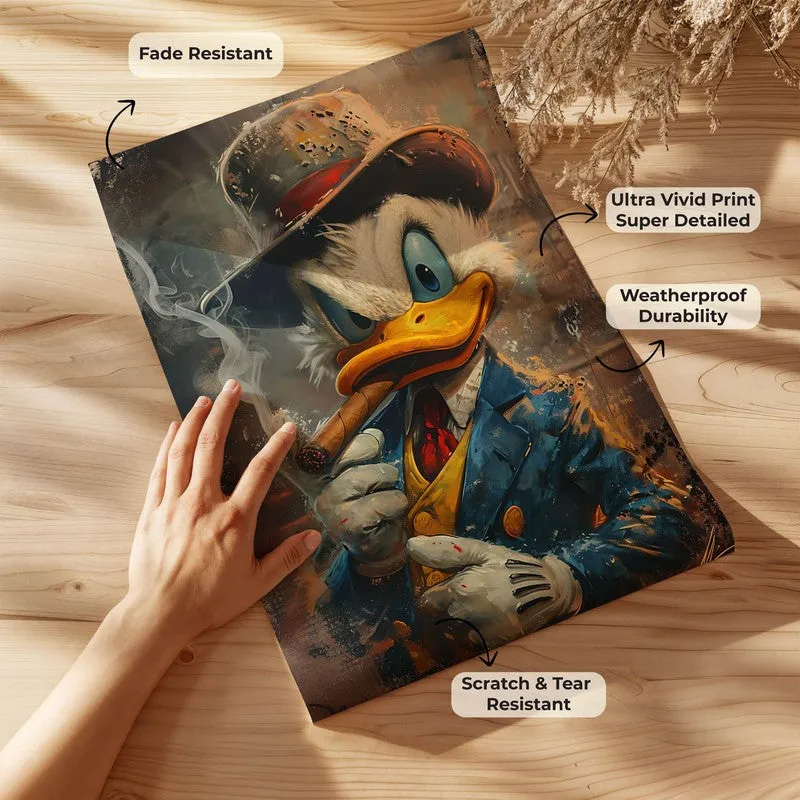 Dapper Duck Detective Wall Poster media 9
