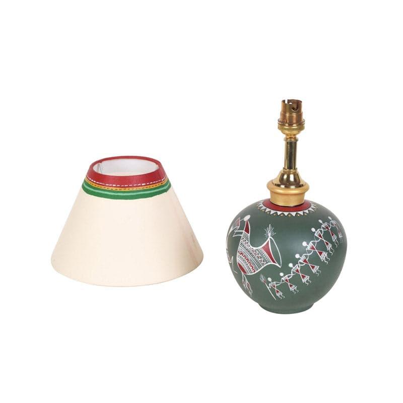 Faadya Terracotta Table Lamp - Multicolor media 5