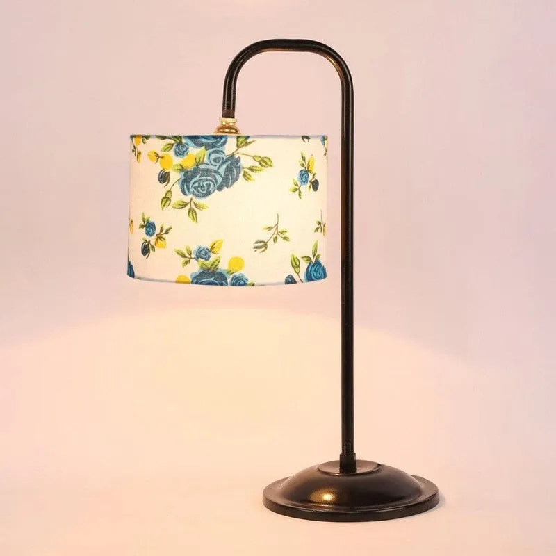 Flynn Floral Arch Fabric Table Lamp - Multicolor media 5