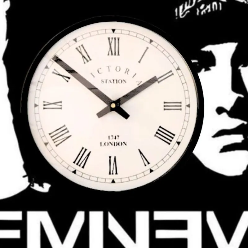 Blacklynx Steel Analog Wall Clock - Black media 5