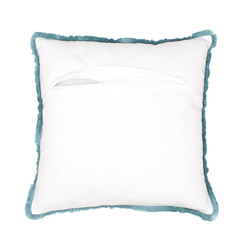 Kukkut Cushion Cover (Blue) - Set Of Two media 4