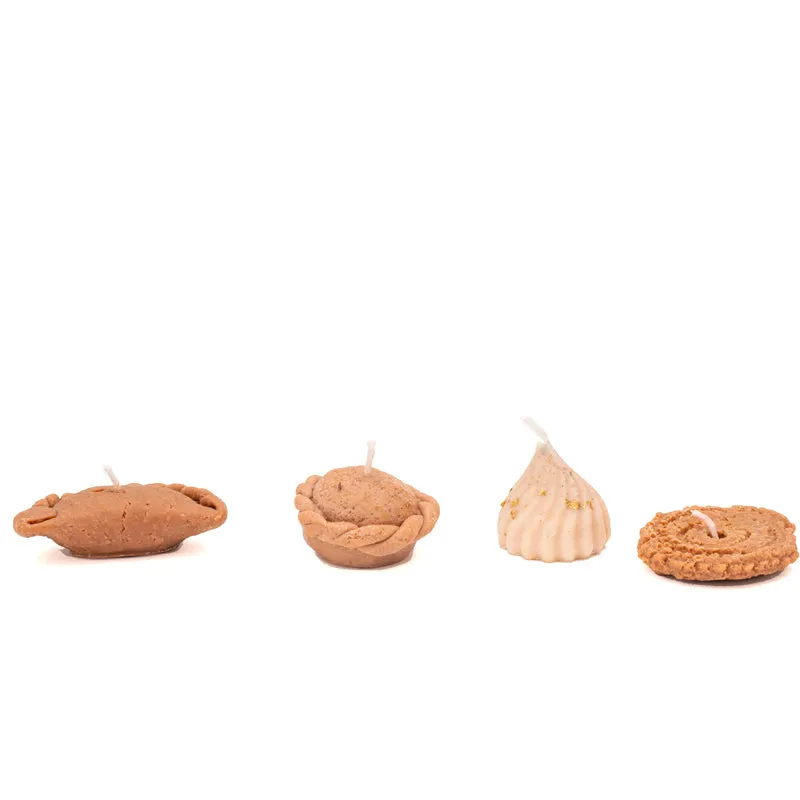 Gujjiya Special Scented Candle - Coffee media 5
