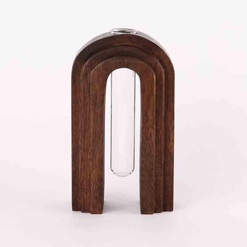 Inverted U Testube Planter - Dark Brown media 5