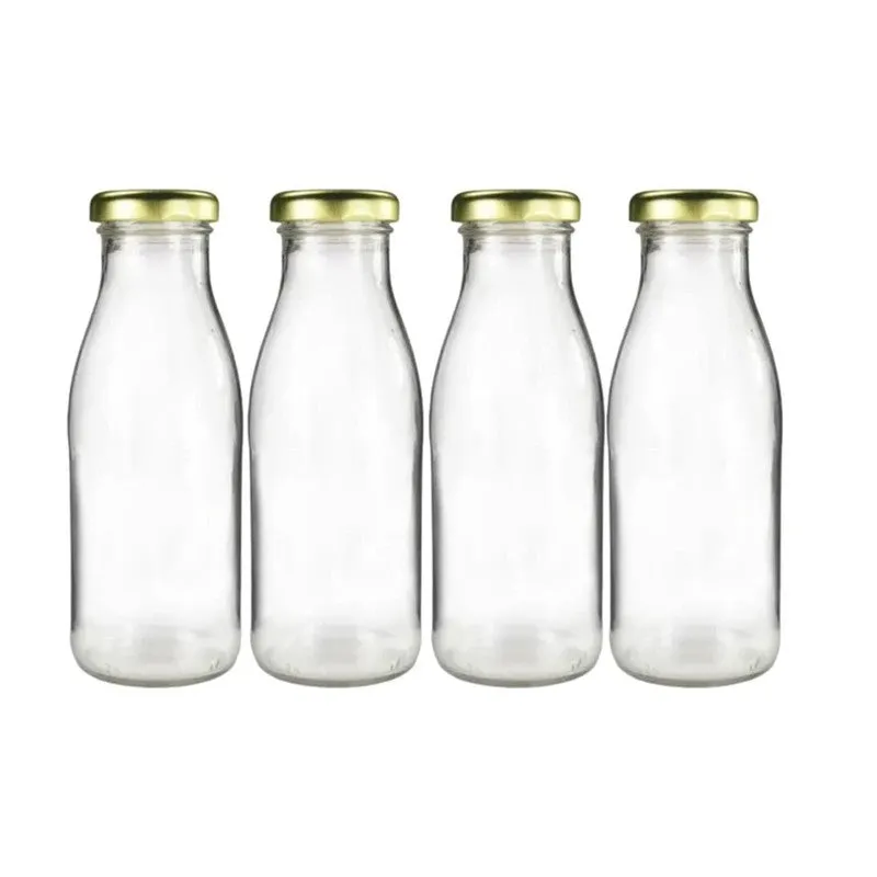 Infusing Flavors Transparent Glass Bottle (500 mL Each) - Set Of Four media 3