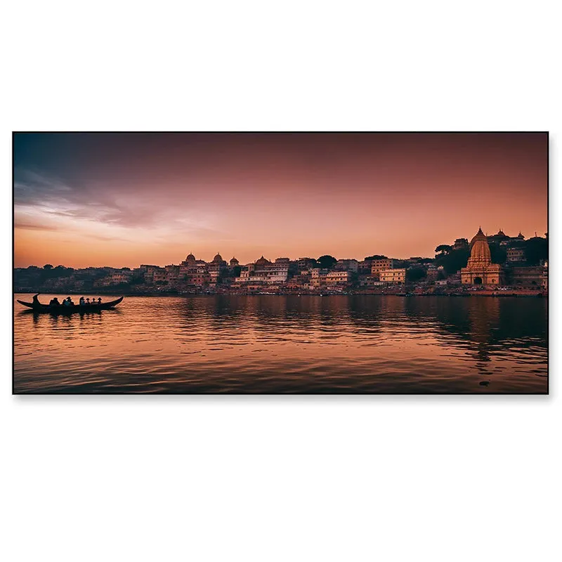 Varanasi Vista Canvas Wall Painting media 3