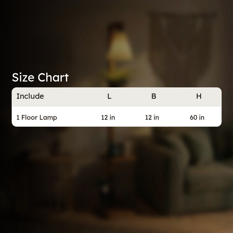 Canova Shelf Wooden Floor Lamp image 10
