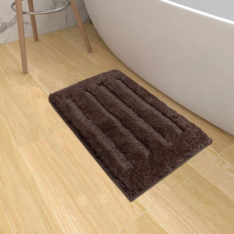Luxe Classic Bath Mat - Chocolate Brown media 3