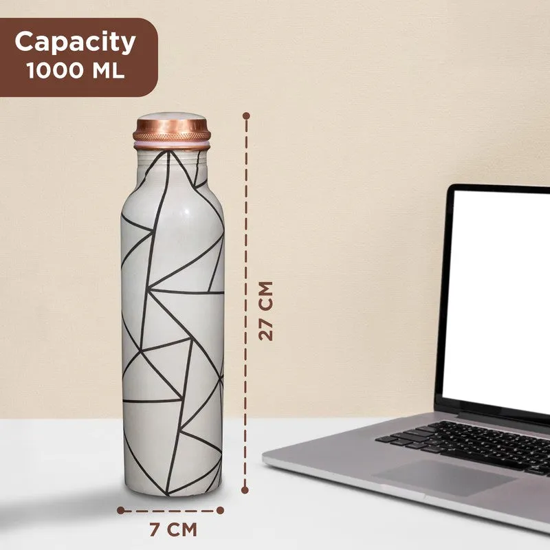 HydroDrop Copper Water Bottle - 1000 mL media 9