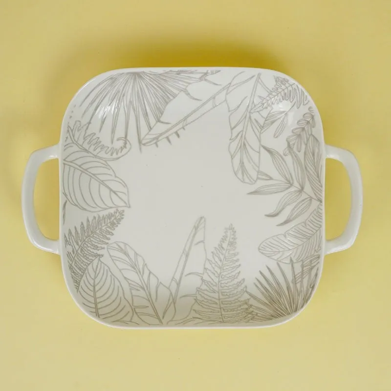 Celene Porcelain Serving Set - Six Piece Set - 7