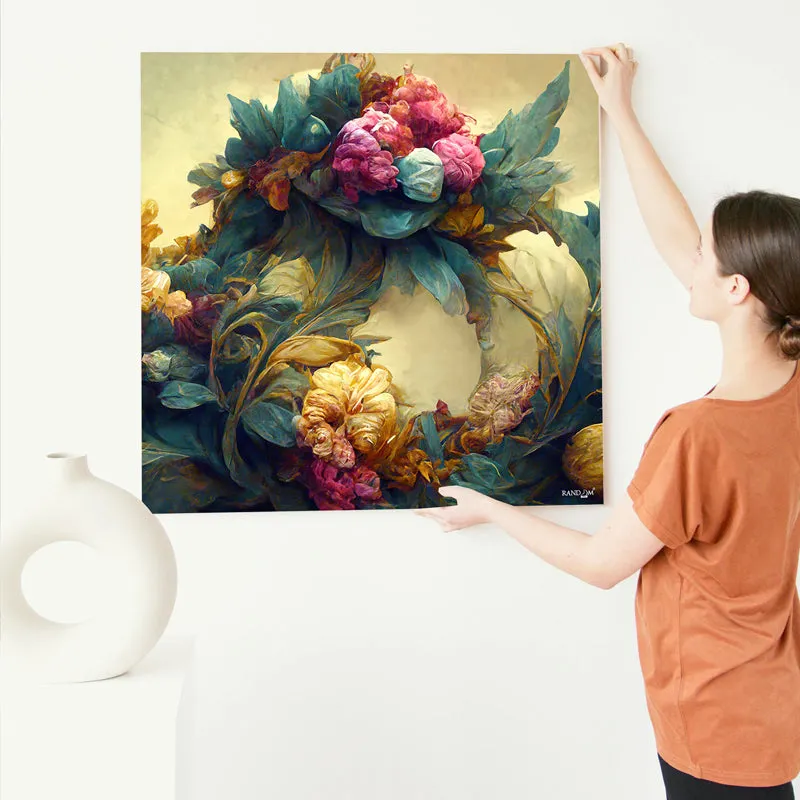 Fantasy Flora I Wall Painting media 5