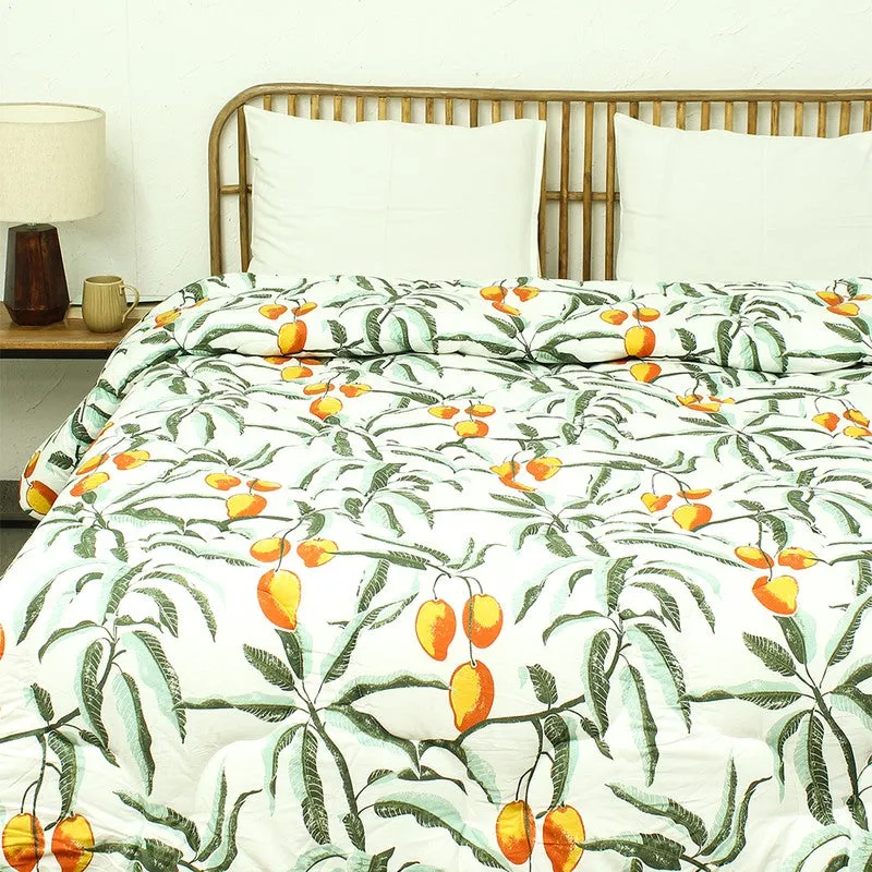 Tropical Mango Vine Comforter - 350 GSM media 3